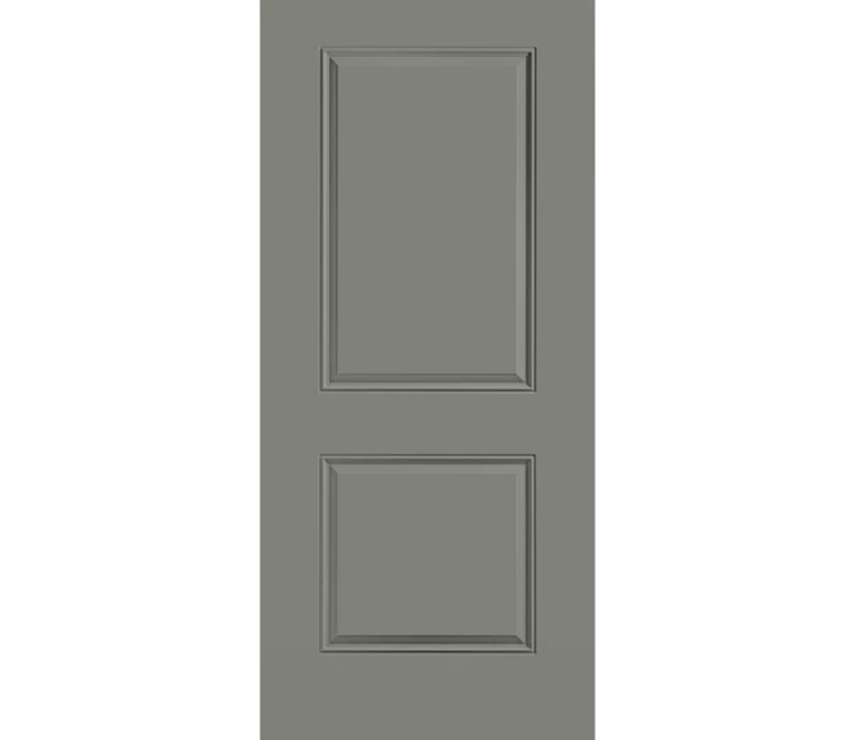 Bozeman 2 Panel Square Steel Entry Door