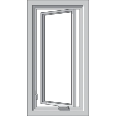 Bozeman Pella Hurricane Shield Series Vinyl Casement Window