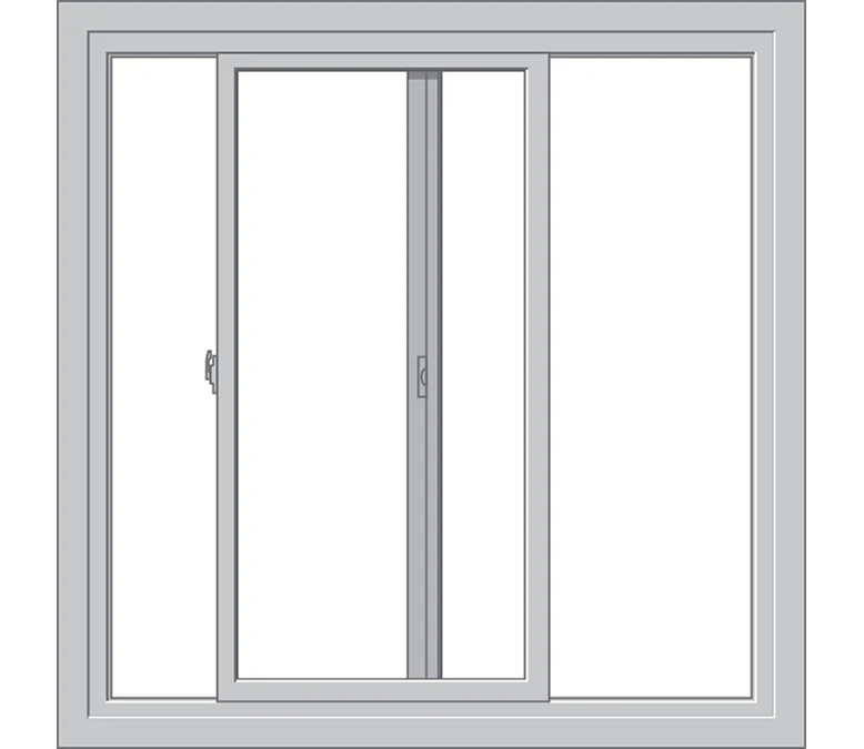 Bozeman Pella Hurricane Shield Series Vinyl Sliding Window